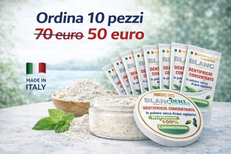 Blancodent - Il dentifricio naturale e 100% commestibile