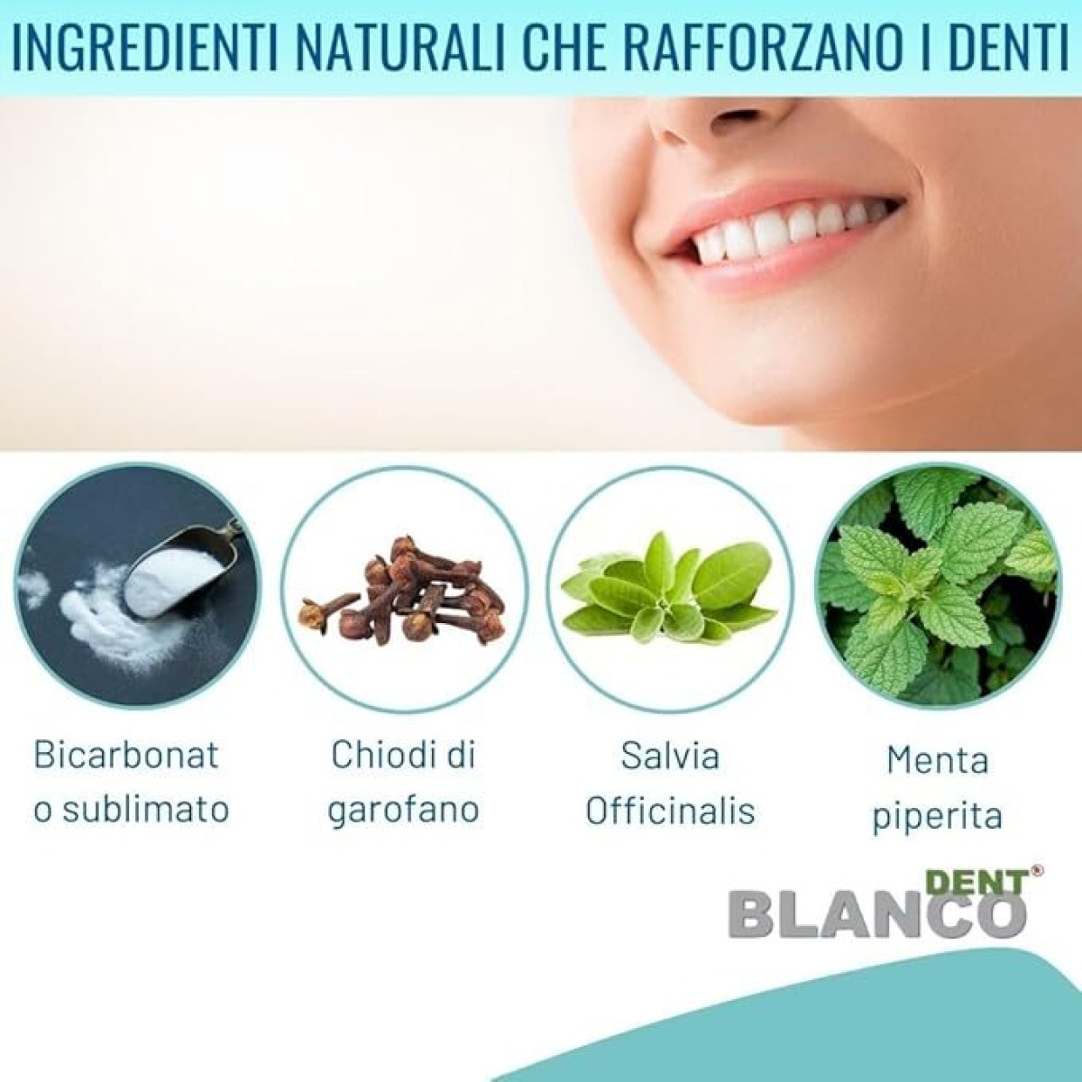 Blancodent - Il dentifricio naturale e 100% commestibile - Asset