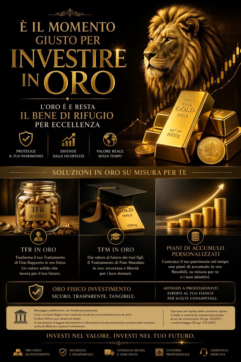Oro fisico da investimento