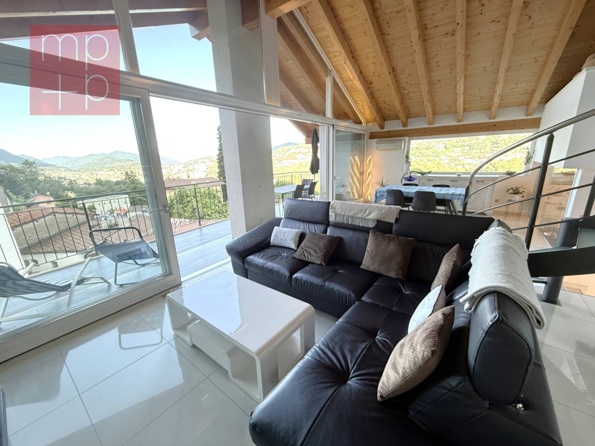 Attico duplex in vendita a Lugano con vista lago, terrazze panoramiche e finiture di alto standing - Asset