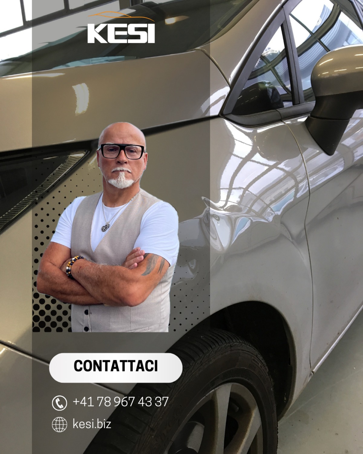 Grandine sulla macchina? Un servizio svizzero semplice e onesto - Asset